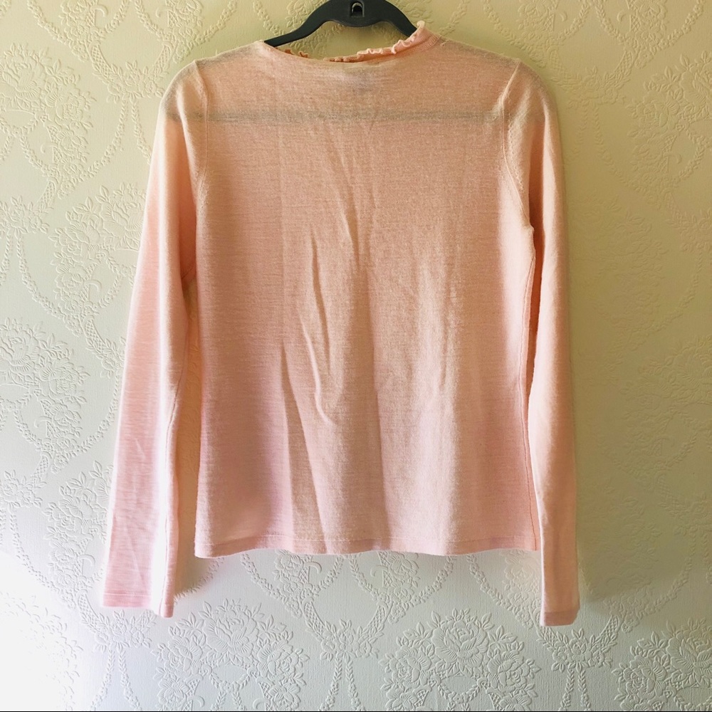 Club Monaco Sweater Ruffle Collar - Picture 3 of 3